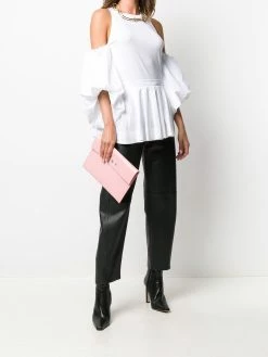 Alexander McQueen puff-sleeve blouse