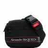 Alexander McQueen logo stripe belt bag