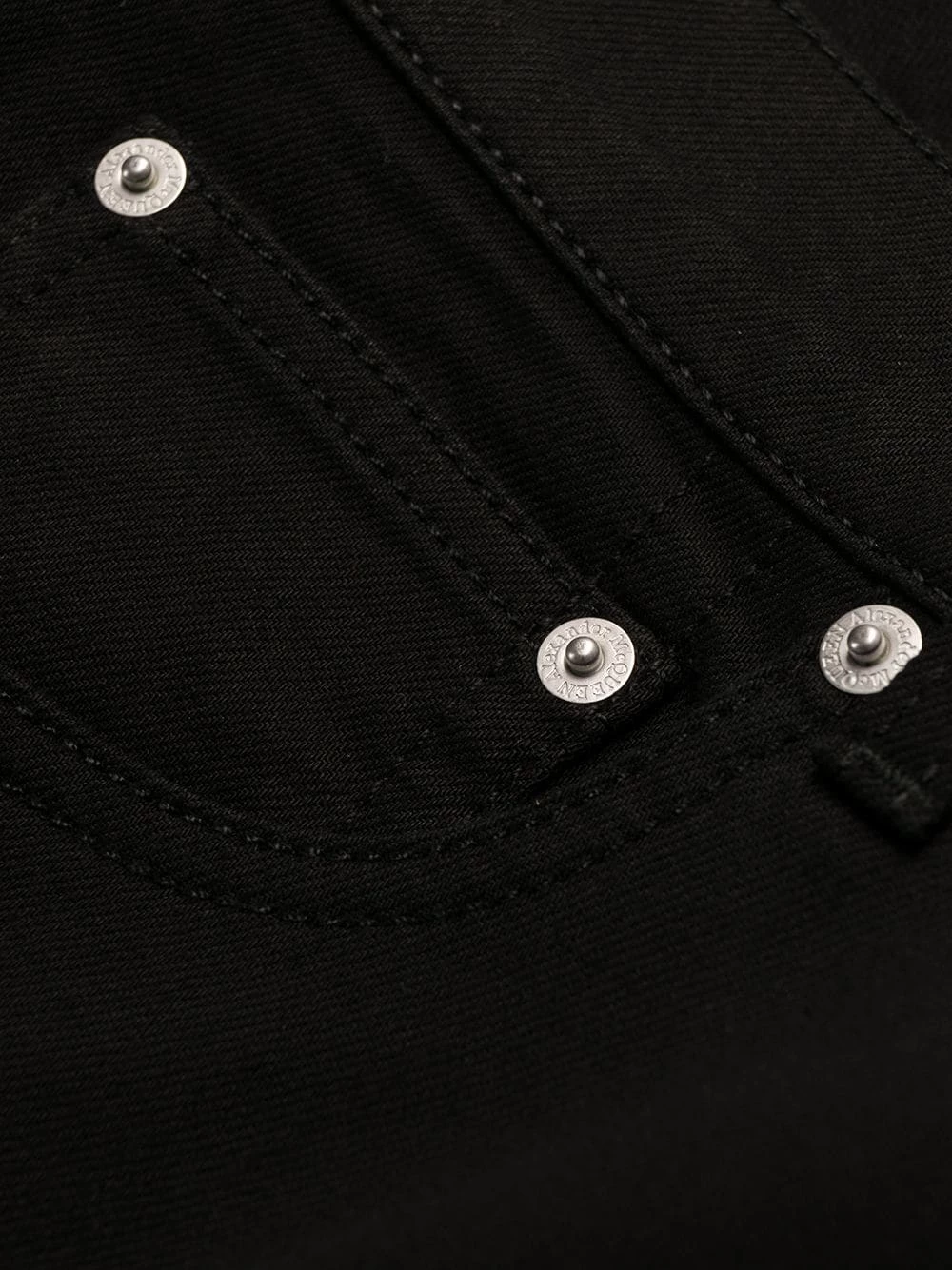 Alexander McQueen Embroidered logo slim fit jeans 6 Alexander McQueen embroidered logo slim-fit jeans