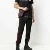 Alexander McQueen side stripe track pants