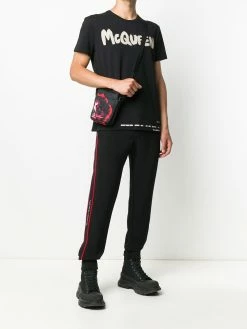 Alexander McQueen side stripe track pants