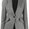 Alexander McQueen Prince of Wales fitted blazer
