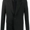 Alexander McQueen jacquard-woven single-breasted blazer