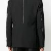 Alexander McQueen Contrasting slits single breasted blazer 8 Alexander McQueen contrasting slits single-breasted blazer