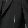 Alexander McQueen Contrasting slits single breasted blazer 9 Alexander McQueen contrasting slits single-breasted blazer