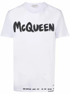 Alexander McQueen logo print T-shirt