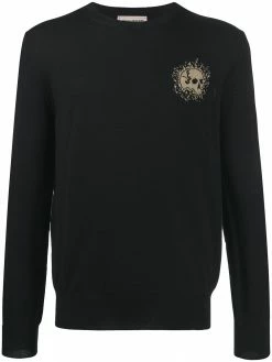 Alexander McQueen exploded mini skull jumper