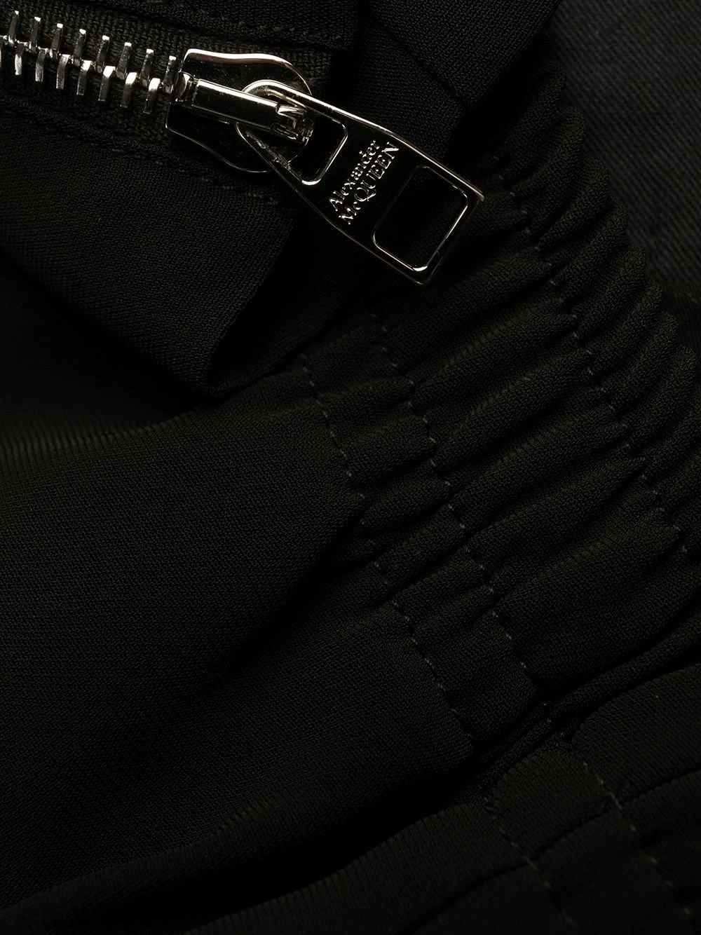 Alexander McQueen Zip detail straight leg trousers 7 Alexander McQueen zip-detail straight-leg trousers