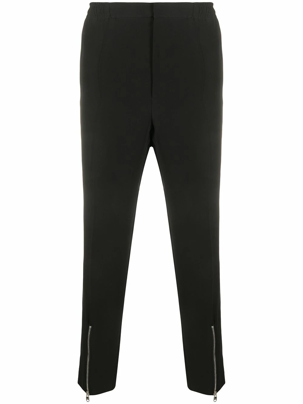 Alexander McQueen Zip detail straight leg trousers 1 Alexander McQueen zip-detail straight-leg trousers