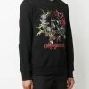 Alexander McQueen floral-embroidered sweatshirt
