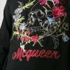 Alexander McQueen floral-embroidered sweatshirt