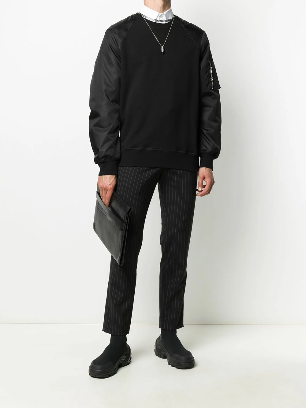 Alexander McQueen Zip pocket sweatshirt 2 Alexander McQueen zip-pocket sweatshirt