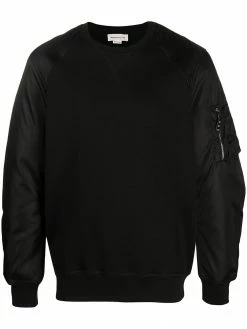 Alexander McQueen zip-pocket sweatshirt