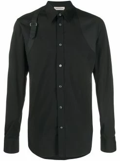 Alexander McQueen buckle detail shirt