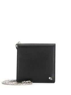 Alexander McQueen chain detail wallet