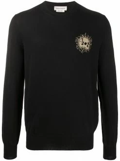 Alexander McQueen skull-motif sweashirt