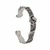Alexander McQueen Skull and Snake cuff bracelet