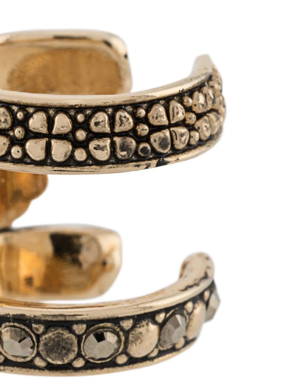 Alexander McQueen Skull pendant earcuff 4 Alexander McQueen skull pendant earcuff