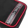 Alexander McQueen logo-print messenger bag
