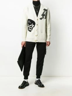 Alexander McQueen cotton track pants