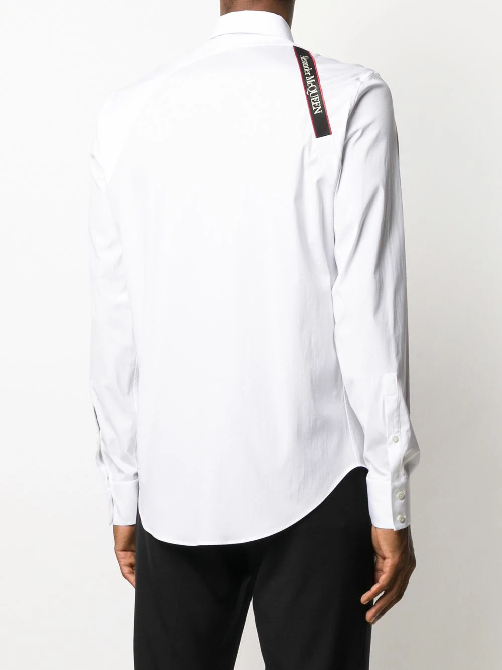 Alexander McQueen Single brace detail shirt 3 Alexander McQueen single brace detail shirt