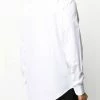 Alexander McQueen pleated bib front shirt