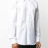Alexander McQueen pleated bib front shirt