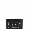 Alexander McQueen crystal-embellished leather cardholder
