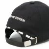 Alexander McQueen Logo print baseball cap 3 Alexander McQueen logo print baseball cap