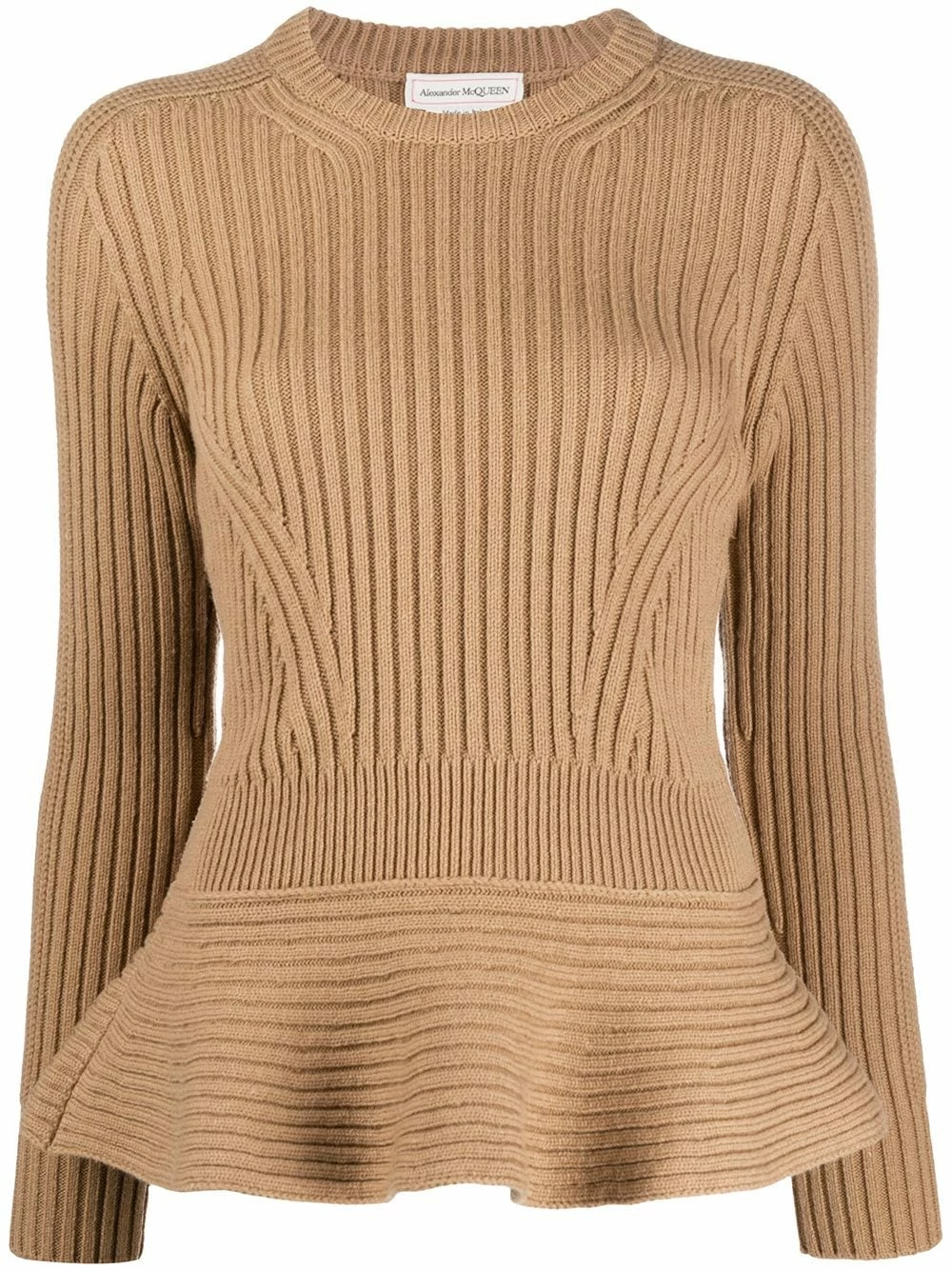 Alexander McQueen Ribbed knit jumper 1 Alexander McQueen ribbed knit jumper