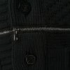 Alexander McQueen zip-detail button-up cardigan