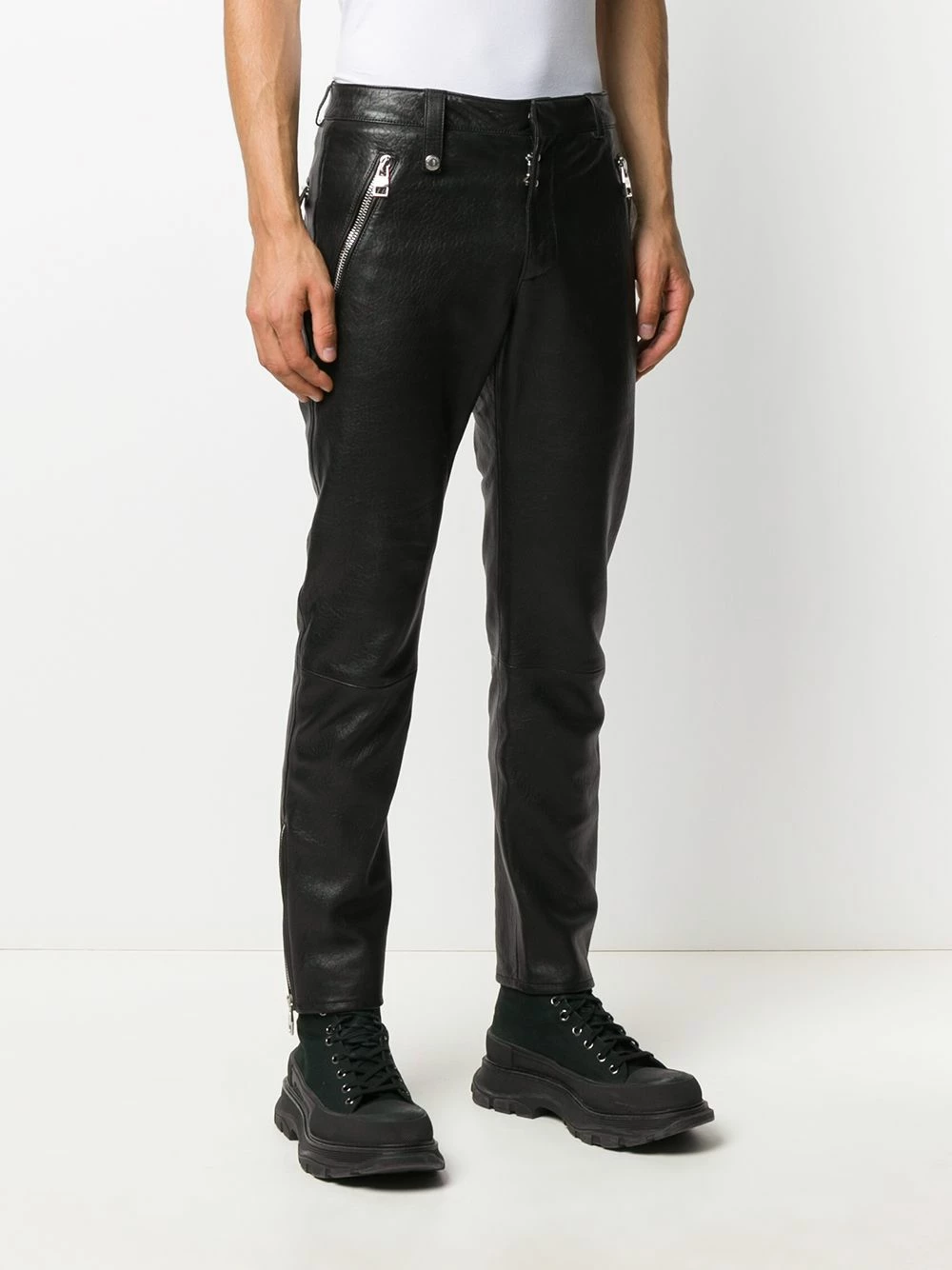 Alexander McQueen Slim fit trousers 3 Alexander McQueen slim-fit trousers