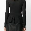 Alexander McQueen layered knitted jumper