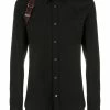 Alexander McQueen logo brace detail shirt