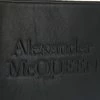 Alexander McQueen logo-embossed zip clutch