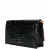 Alexander McQueen Skull motif crocodile effect shoulder bag 7 Alexander McQueen skull motif crocodile effect shoulder bag