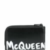 Alexander McQueen Graffiti logo cardholder