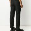Alexander McQueen velvet stripe tailored trousers