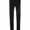 Alexander McQueen velvet stripe tailored trousers