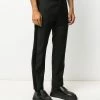 Alexander McQueen velvet stripe tailored trousers