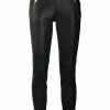 Alexander McQueen skinny lambskin trousers