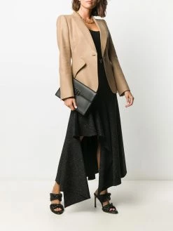 Alexander McQueen asymmetric draped skirt