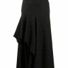 Alexander McQueen asymmetric draped skirt