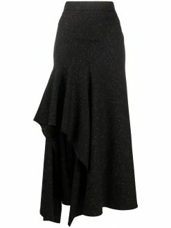Alexander McQueen asymmetric draped skirt