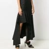 Alexander McQueen asymmetric draped skirt