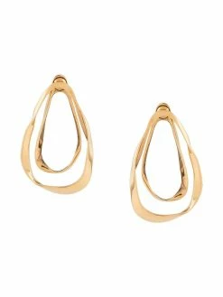 Alexander McQueen double loop earrings