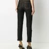 Alexander McQueen High-rise cropped denim jeans