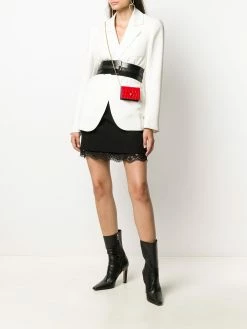 Alexander McQueen skull-stud chain wallet