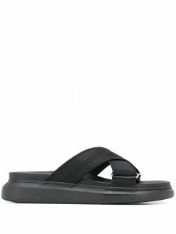 Alexander McQueen oversized hybrid slides