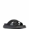 Alexander McQueen oversized hybrid slides